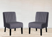 Reese - Mid-Century Modern Accent Chairs With Minimalist Design (Set of 2) - R&R Furniture Gallery (Fountain Valley, CA)