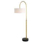 Huxford - Brass Arch Floor Lamp