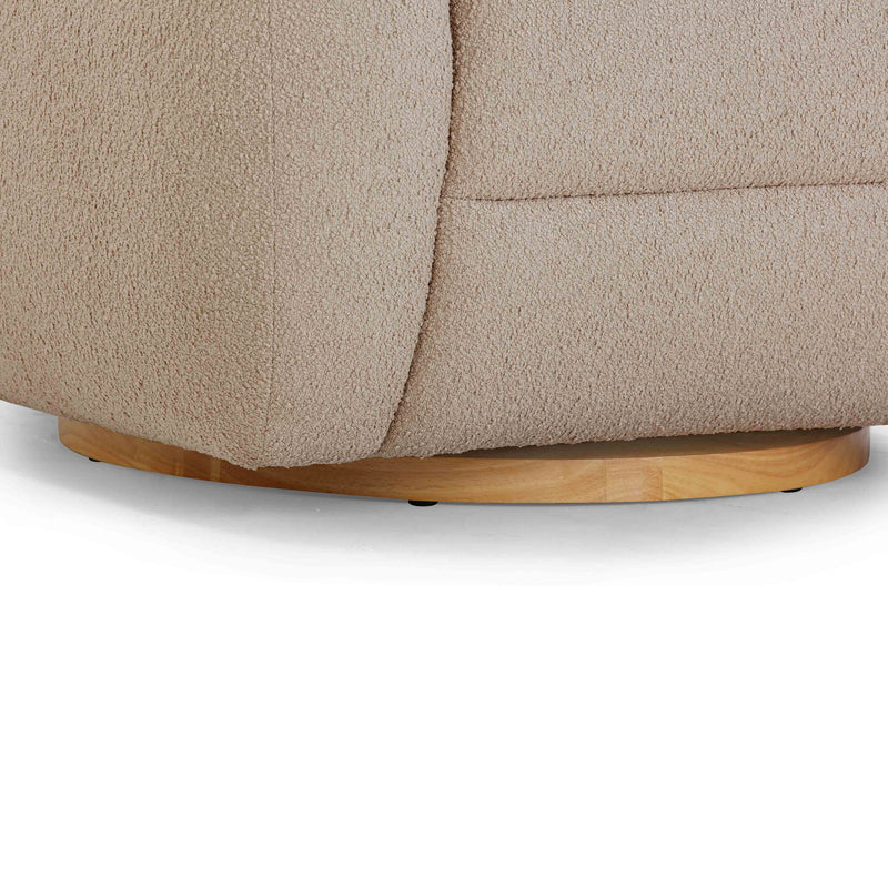 Judy - Boucle Swivel Chair - R&R Furniture Gallery (Fountain Valley, CA)