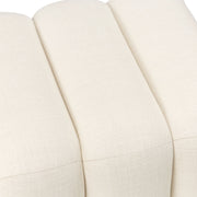 Belmont Place - Vanity Bench - Cream / Espresso - R&R Furniture Gallery (Fountain Valley, CA)