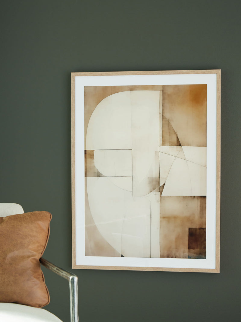 Corlain - Wall Art - Brown / Tan / White - R&R Furniture Gallery (Fountain Valley, CA)