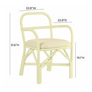 Ginny - Rattan Dining Chair - R&R Furniture Gallery (Fountain Valley, CA)