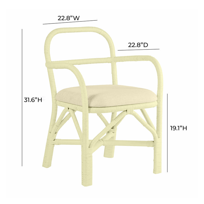Ginny - Rattan Dining Chair - R&R Furniture Gallery (Fountain Valley, CA)