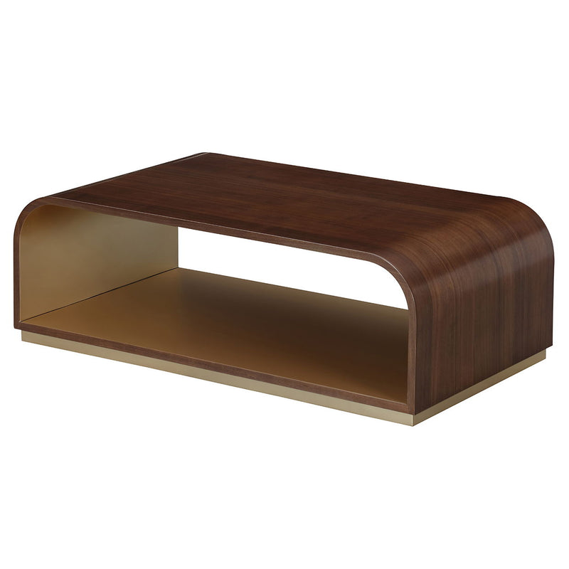 Houston - Cocktail Table - Walnut - R&R Furniture Gallery (Fountain Valley, CA)