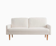 Sofa, European Style With Sleek Design, Modern & Vintage Flair, Upholstered 3 Seater Couch - R&R Furniture Gallery (Fountain Valley, CA)