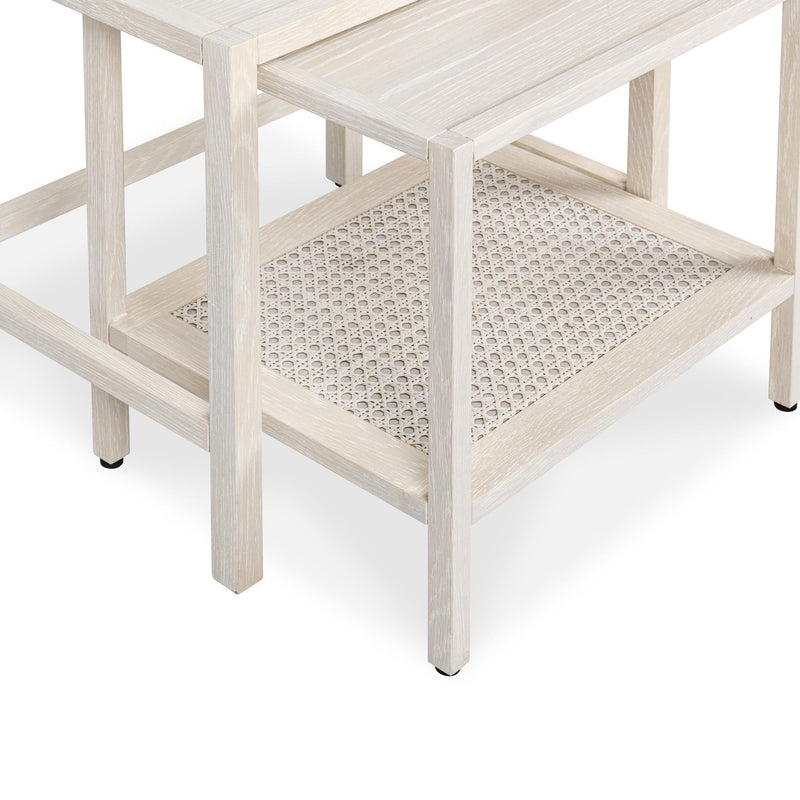 Devin - Solid Wood Nesting Accent Tables - R&R Furniture Gallery (Fountain Valley, CA)