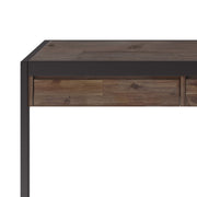 Erina - Large Desk - Rustic Natural Aged Brown - R&R Furniture Gallery (Fountain Valley, CA)