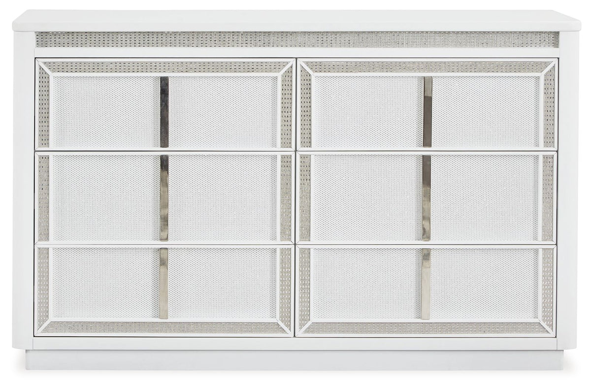 Chalanna - Dresser - White - R&R Furniture Gallery (Fountain Valley, CA)