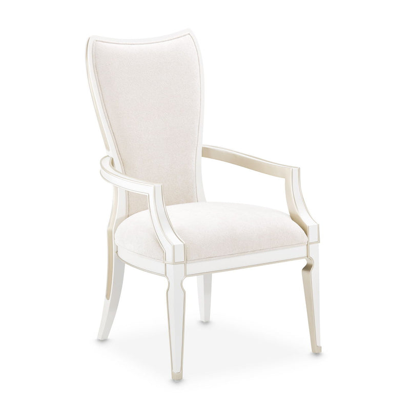 La Marisia - Dining Arm Chair (Set of 2) - Tranquil / Creamy Pearl - R&R Furniture Gallery (Fountain Valley, CA)