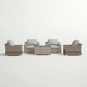 Stylish Sofa Seating Group With Cushions Perfect For Outdoor Gatherings - R&R Furniture Gallery (Fountain Valley, CA)