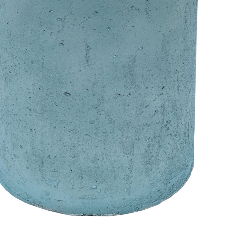 Modern concrete floor lamp from TOV Furniture with a sleek, minimalist design, perfect for contemporary living spaces.