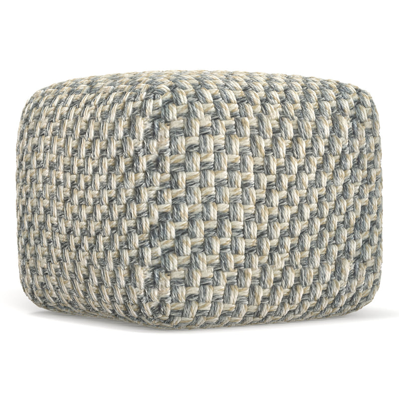 Beatrix - Square Pouf - Multicolor - R&R Furniture Gallery (Fountain Valley, CA)