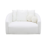Hanim - Linen Daybed - Cream - R&R Furniture Gallery (Fountain Valley, CA)
