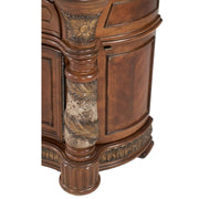 Villa Valencia - Bedside Chest, Mirror - R&R Furniture Gallery (Fountain Valley, CA)
