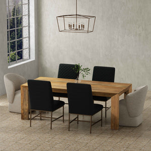 Crossings - Downtown Rectangular Dining Table - Amber