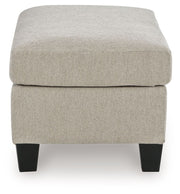 Willarae - 2 Pc. - Chair And A Half, Ottoman - Taupe - R&R Furniture Gallery (Fountain Valley, CA)