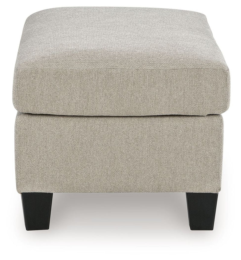 Willarae - 2 Pc. - Chair And A Half, Ottoman - Taupe - R&R Furniture Gallery (Fountain Valley, CA)