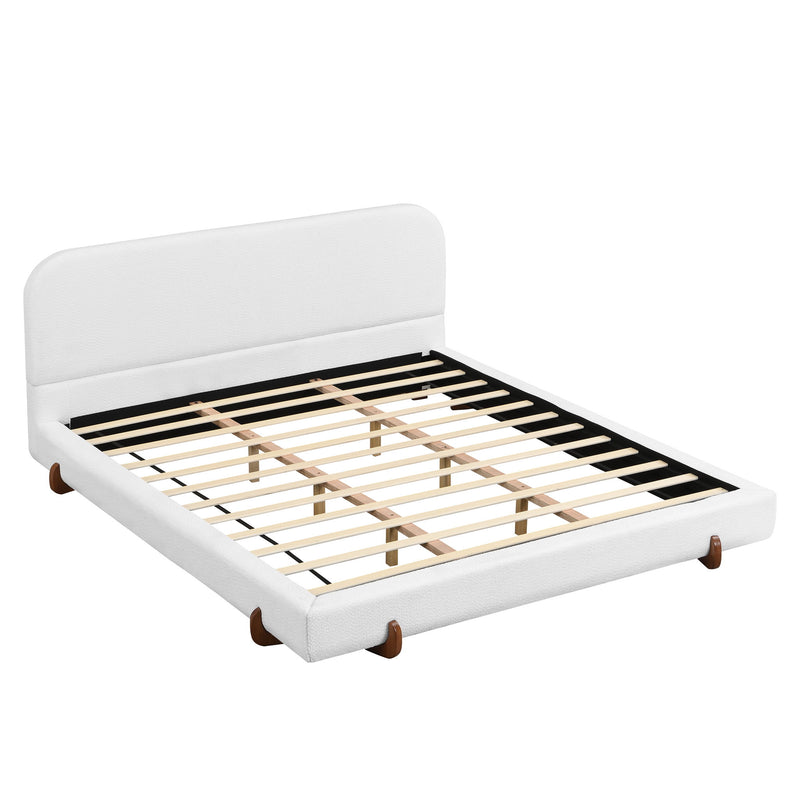 Elegant Upholstered Bed Frame - R&R Furniture Gallery (Fountain Valley, CA)