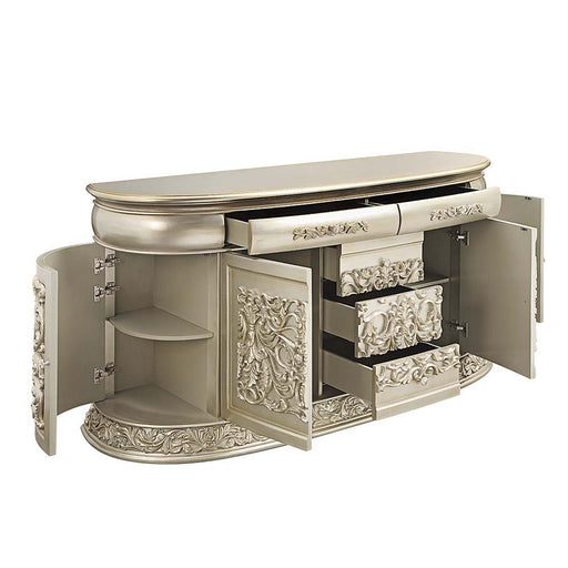 Sorina - Server - Antique Gold - R&R Furniture Gallery (Fountain Valley, CA)