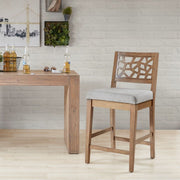 Counter Stool - Light Gray - R&R Furniture Gallery (Fountain Valley, CA)
