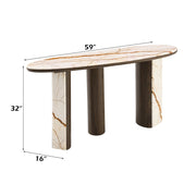 Haidar - Table With Marble Top - R&R Furniture Gallery (Fountain Valley, CA)