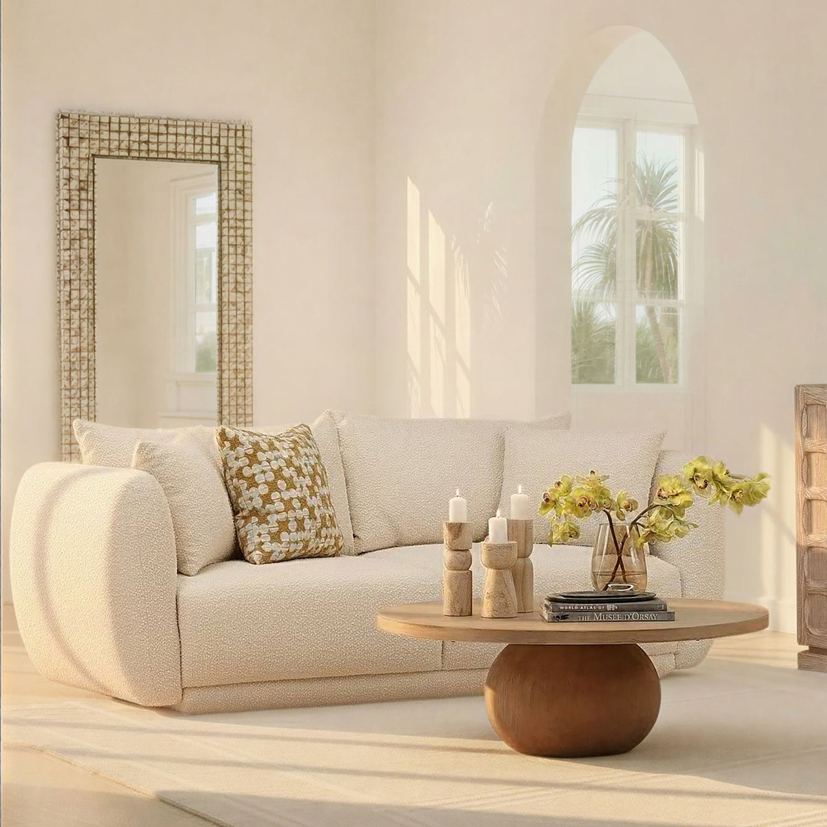 Briceida - Sofa - Olana Cream
