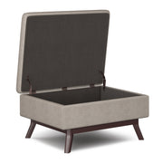 Owen - Upholstered Rectangular Storage Ottoman - R&R Furniture Gallery (Fountain Valley, CA)