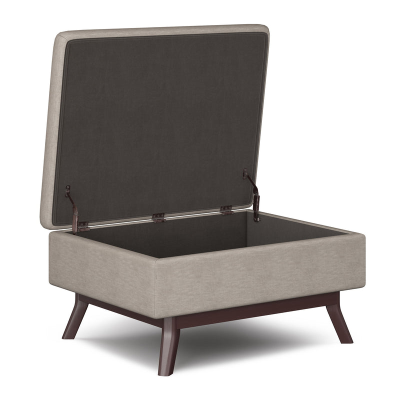 Owen - Upholstered Rectangular Storage Ottoman - R&R Furniture Gallery (Fountain Valley, CA)