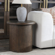 Runa - Oak Veneer 22" End Table - R&R Furniture Gallery (Fountain Valley, CA)