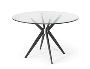 Dallas - Modern Black Dining Table — view 5