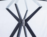 Dallas - Modern Black Dining Table