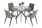 Dallas - Modern Black Dining Table — view 4