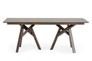 Grover - Modern Dark Wenge Dining Table — view 2