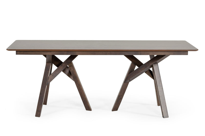 Grover - Modern Dark Wenge Dining Table — view 2