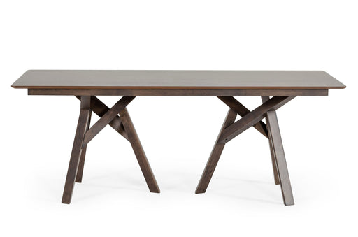Grover - Modern Dark Wenge Dining Table — view 2