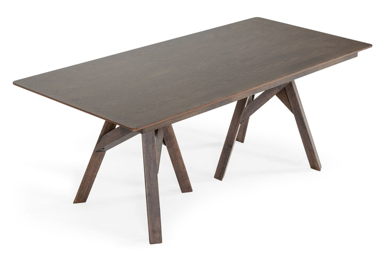 Grover - Modern Dark Wenge Dining Table — view 3