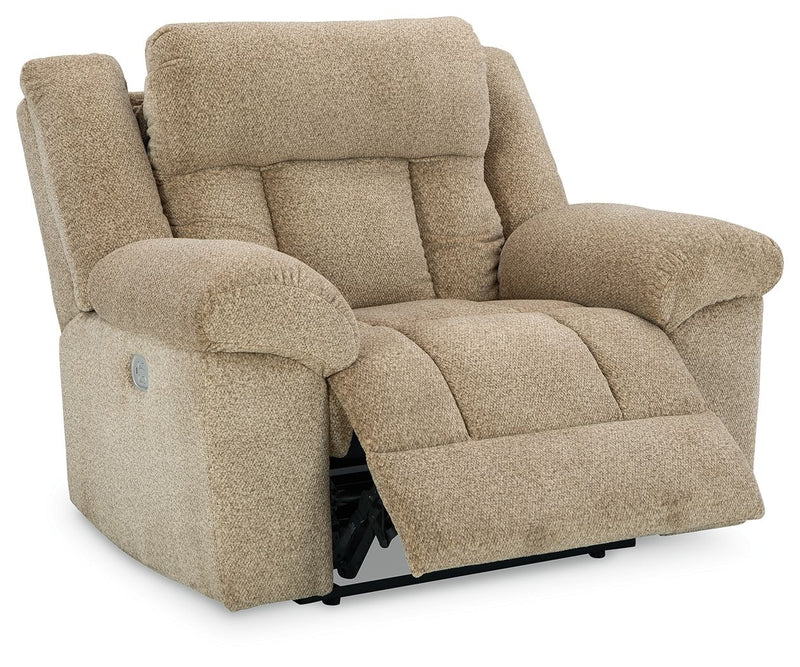 Tip-off - Power Recliner With Adj Headrest - R&R Furniture Gallery (Fountain Valley, CA)