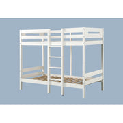 Esin - Twin Over Twin Bunk Bed - White - R&R Furniture Gallery (Fountain Valley, CA)