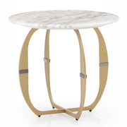 Echo - Modern Marble End Table — view 2