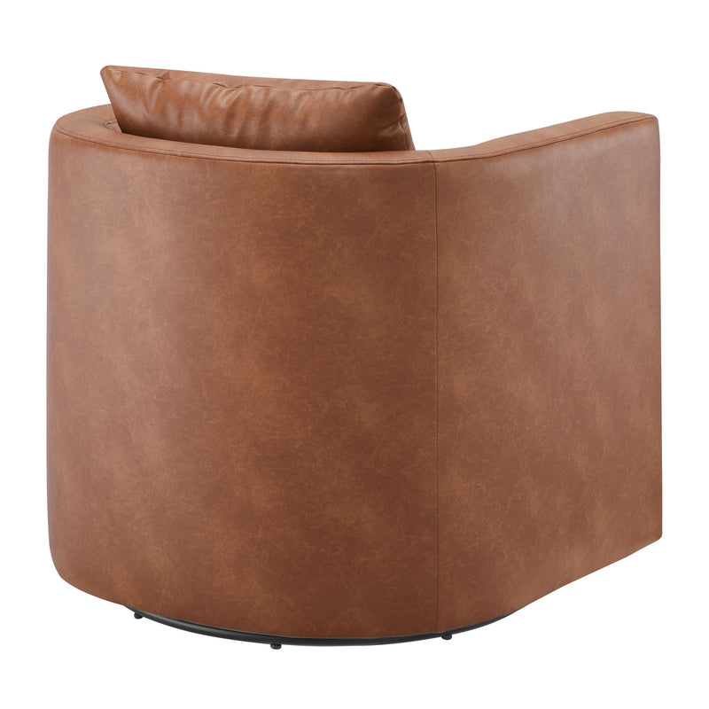 Sutton - Swivel Barrel Chair - R&R Furniture Gallery (Fountain Valley, CA)