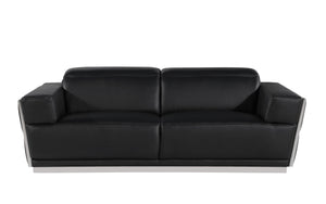 1111 - Leather Living Room Set - R&R Furniture Gallery (Fountain Valley, CA)