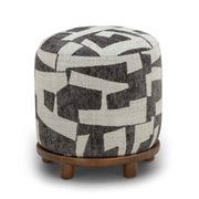 Bisou - Jacquard Ottoman - R&R Furniture Gallery (Fountain Valley, CA)