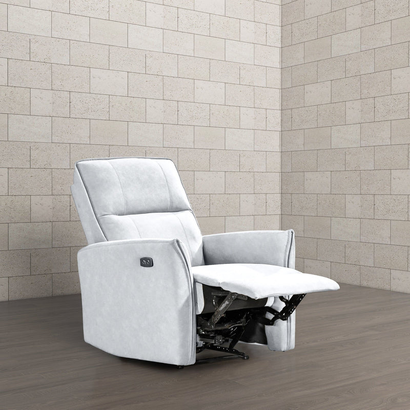 Asheville - Suede Recliner Chair - R&R Furniture Gallery (Fountain Valley, CA)