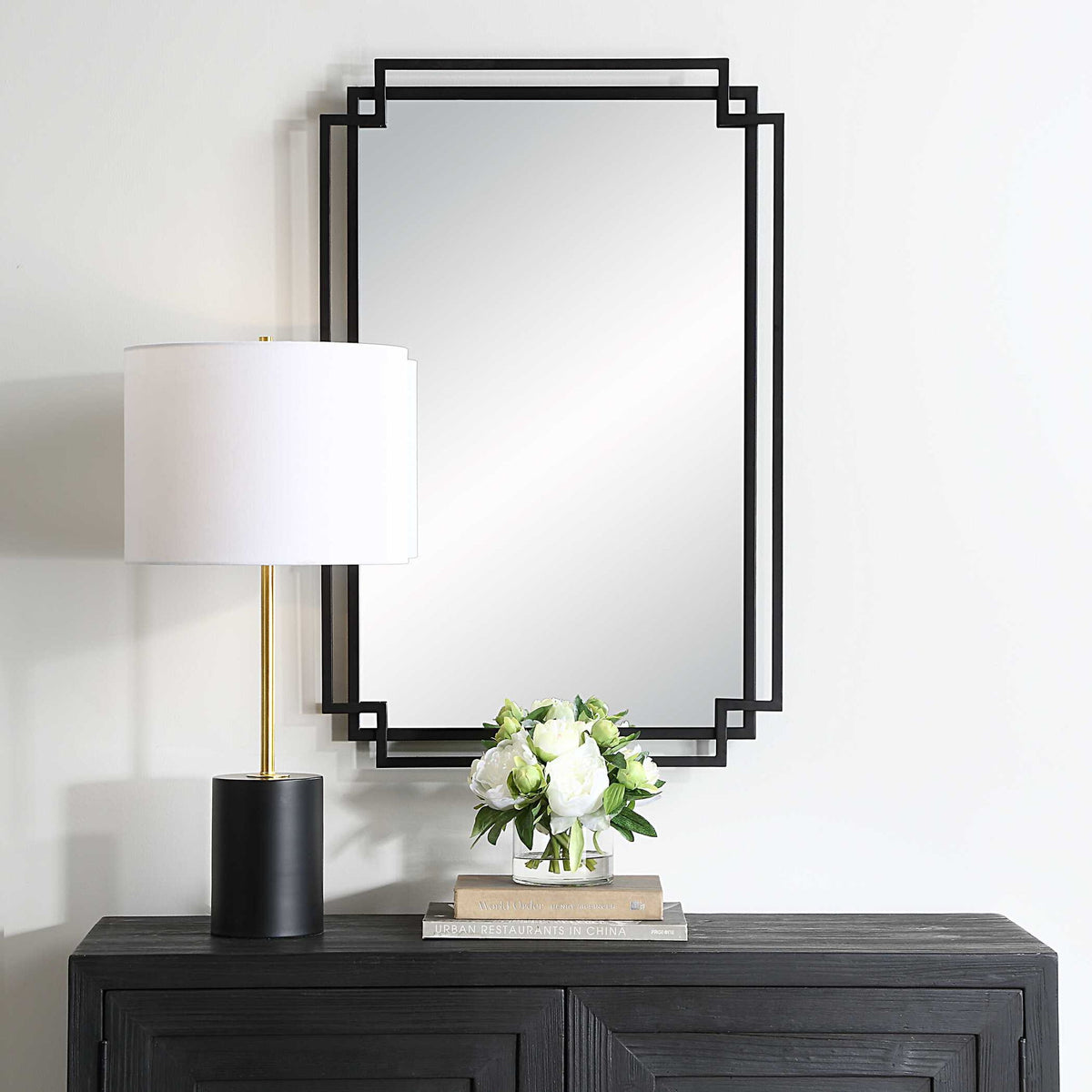 34.1" Mirror - Black