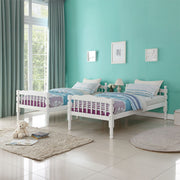 Homestead - Twin Over Twin Bunk Bed - White - R&R Furniture Gallery (Fountain Valley, CA)