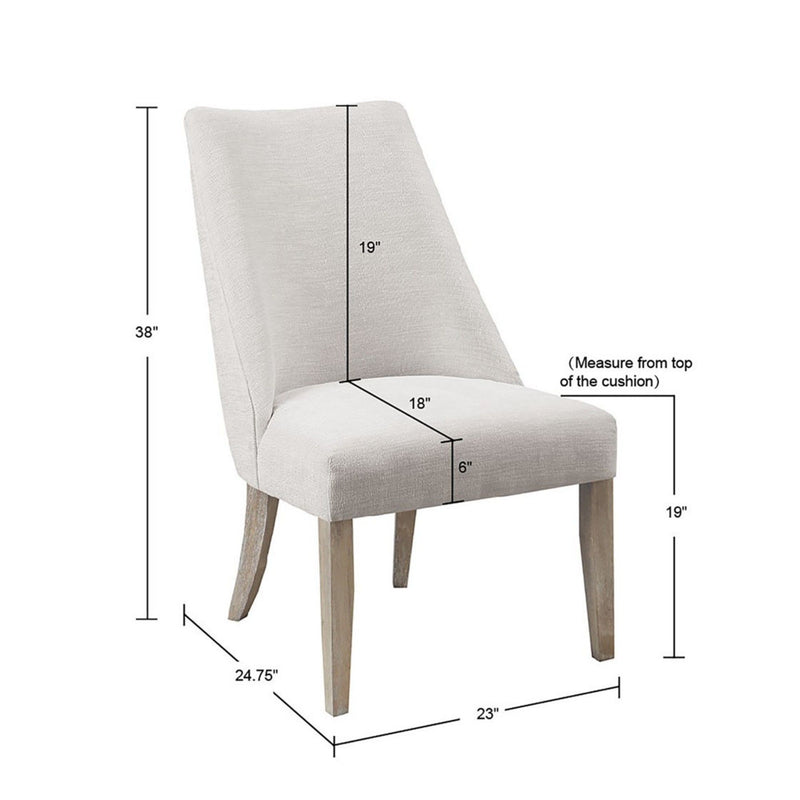 Comfortable Dining Chair Upholstered (Set of 2) - R&R Furniture Gallery (Fountain Valley, CA)