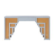 Suzie - Rattan Executive Desk - R&R Furniture Gallery (Fountain Valley, CA)