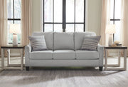 Adlai - Queen Sofa Sleeper - Shadow - R&R Furniture Gallery (Fountain Valley, CA)