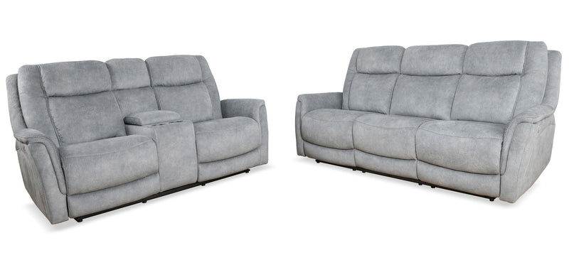 Linus - Power Reclining Sofa Set - R&R Furniture Gallery (Fountain Valley, CA)