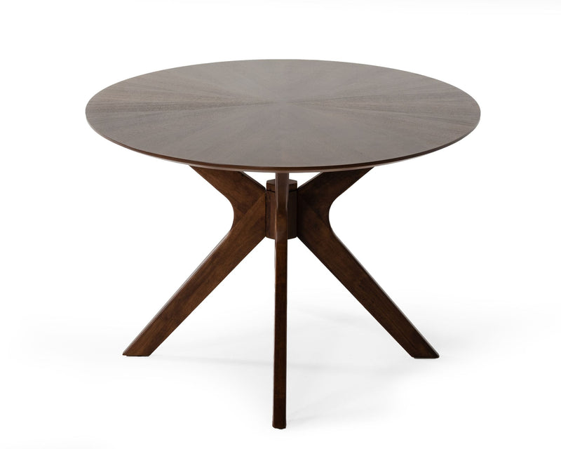Prospect - Modern Oval Walnut Dining Table — view 3
